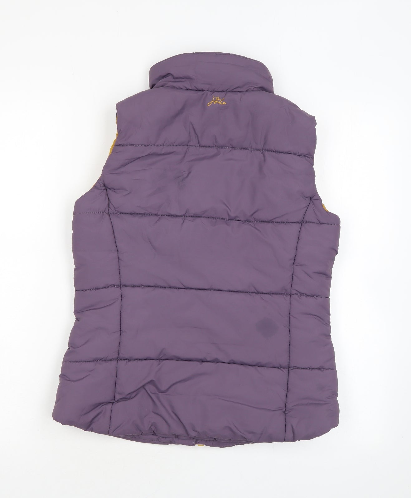 Joules Womens Purple Gilet Coat Size 10 Zip