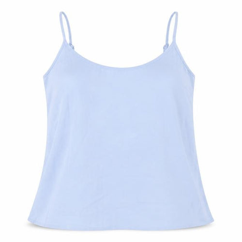 Marks and Spencer Womens Blue Polyester Camisole T-Shirt Size 10 V-Neck