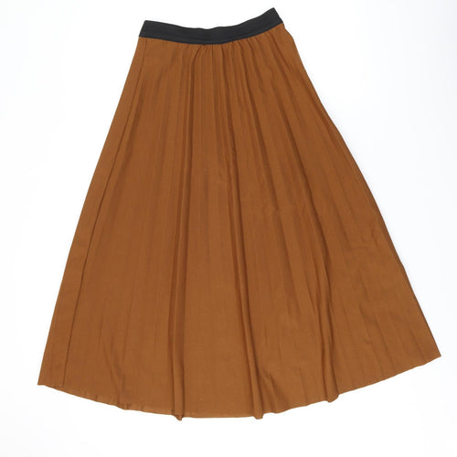 Goose Island Womens Brown Polyester Swing Skirt Size 8