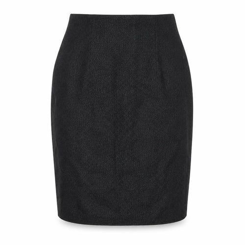 Avi Tenzer Womens Black Polyester Straight & Pencil Skirt Size 6 Zip