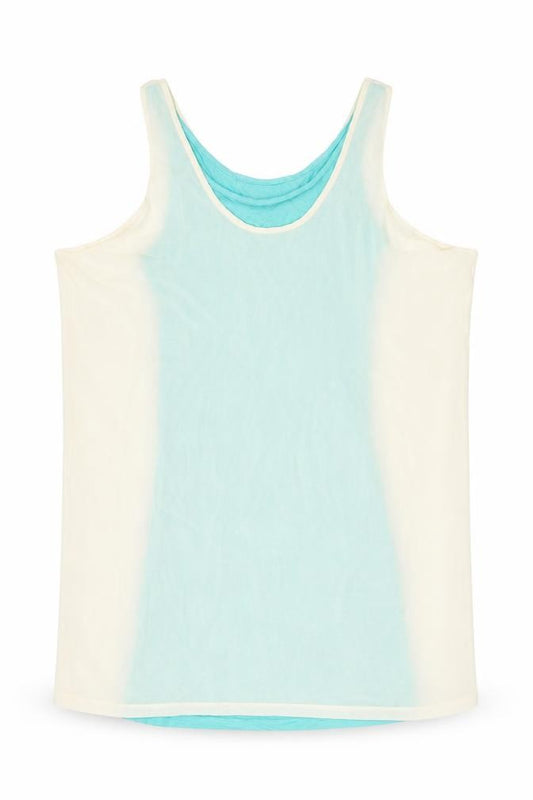 Front view of Vero Moda women’s ivory polyester basic t-shirt, size S, scoop neck