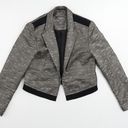 Marks and Spencer Womens Gold Jacket Blazer Size 10 Hook & Eye