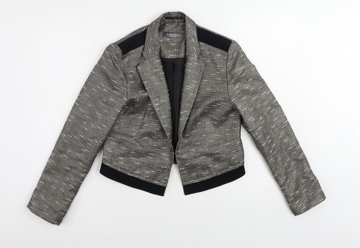 Marks and Spencer Womens Gold Jacket Blazer Size 10 Hook & Eye