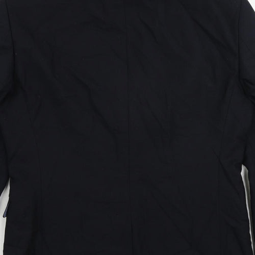 NEXT Mens Blue Cotton Jacket Suit Jacket Size 38 Regular