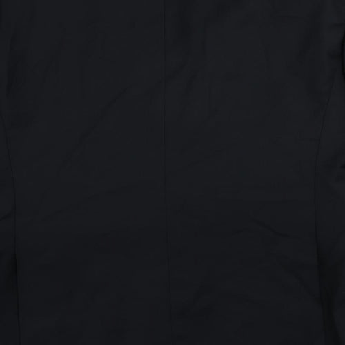 Cerruti Mens Blue Wool Jacket Suit Jacket Size 40 Regular