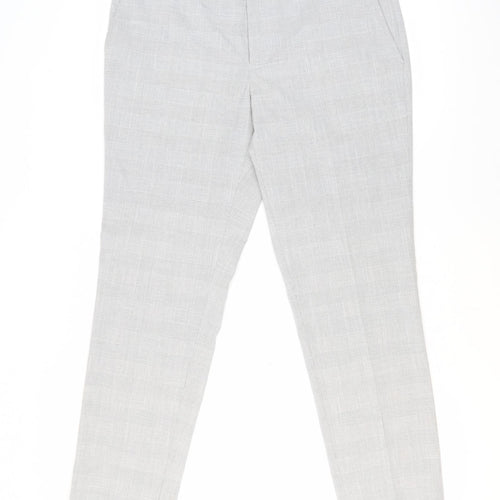 Marks and Spencer Women's Grey Slim Fit Dress Trousers