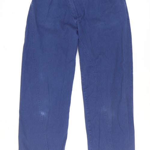 Collusion Women's Blue Relaxed Straight Jeans Size 10