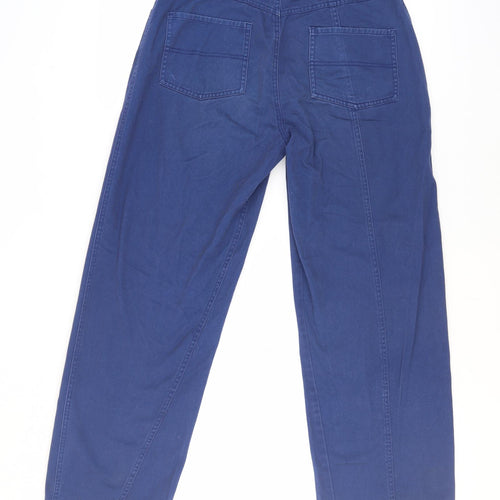 Collusion Women's Blue Relaxed Straight Jeans Size 10