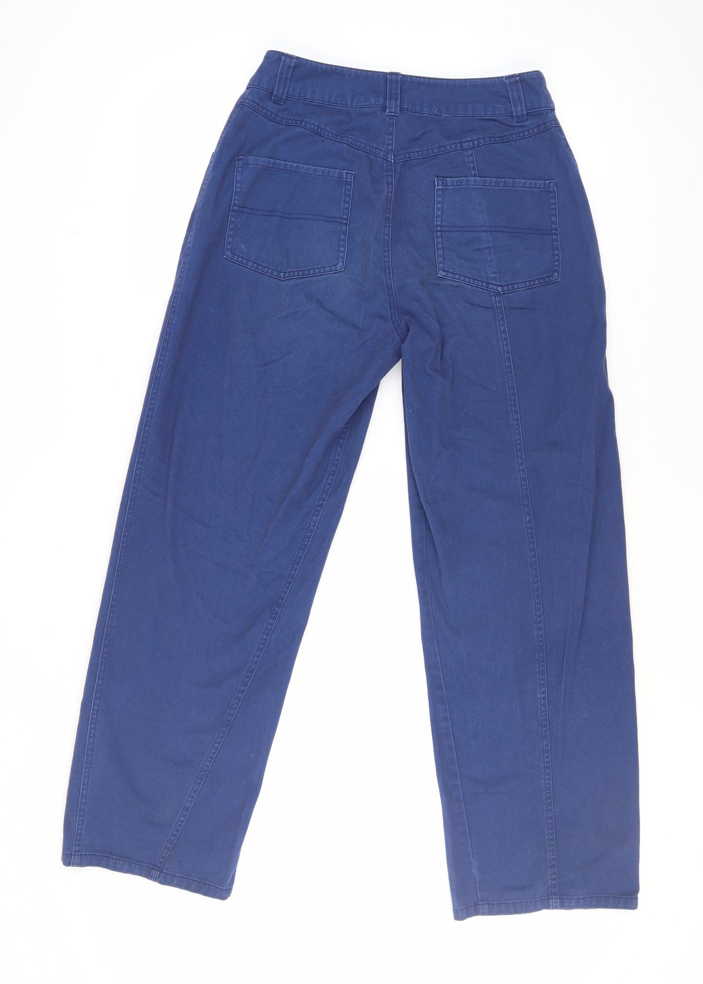 Collusion Women's Blue Relaxed Straight Jeans Size 10