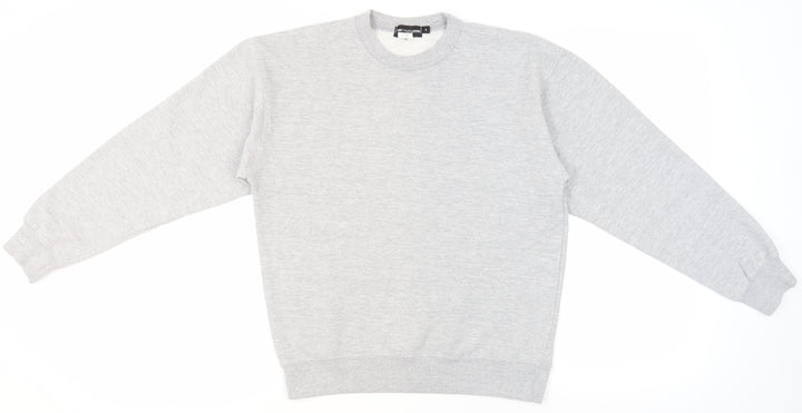 PrettyLittleThing Women's Grey Crew Neck Sweatshirt S