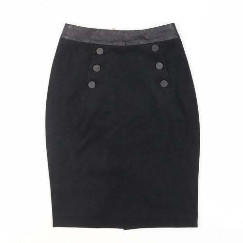 H&M Women's Black Pencil Skirt Size 4