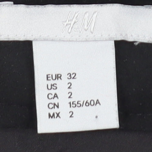 H&M Women's Black Pencil Skirt Size 4