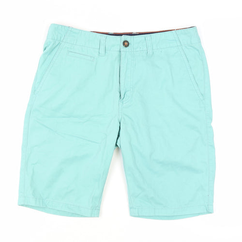 Johnnie b Blue Chino Shorts, Unisex M, Cotton, Casual
