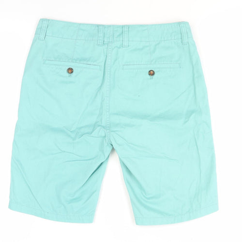 Johnnie b Blue Chino Shorts, Unisex M, Cotton, Casual