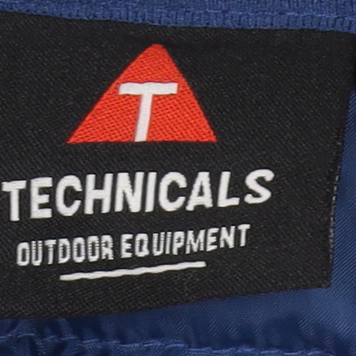 Technicals Men's Blue Puffer Jacket 2XL, Casual Outdoor