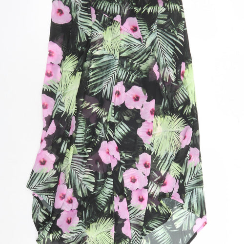 ASOS Womens Green Flecked Polyester Cover Up Size 10