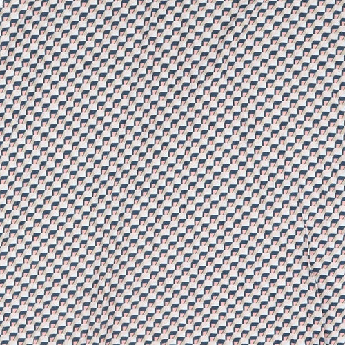 Marks and Spencer Womens Multicoloured Geometric Polyester A-Line Skirt Size 20