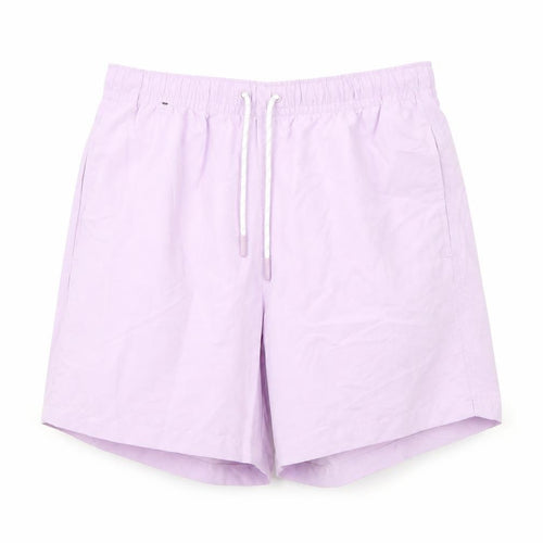 Marks and Spencer Mens Purple Polyester Bermuda Shorts Size S L6 in Regular Drawstring - Swim Shorts