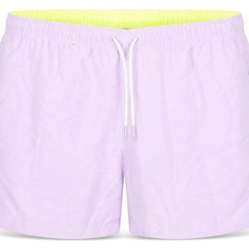Marks and Spencer Mens Purple Polyester Bermuda Shorts Size 3XL L6 in Regular Drawstring - sw