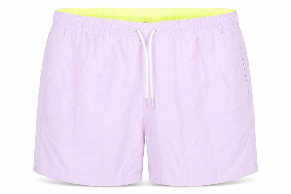 Marks and Spencer Mens Purple Polyester Bermuda Shorts Size 3XL L6 in Regular Drawstring - sw