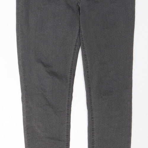Marks and Spencer Womens Green Cotton Jegging Jeans Size 12 L28 in Regular