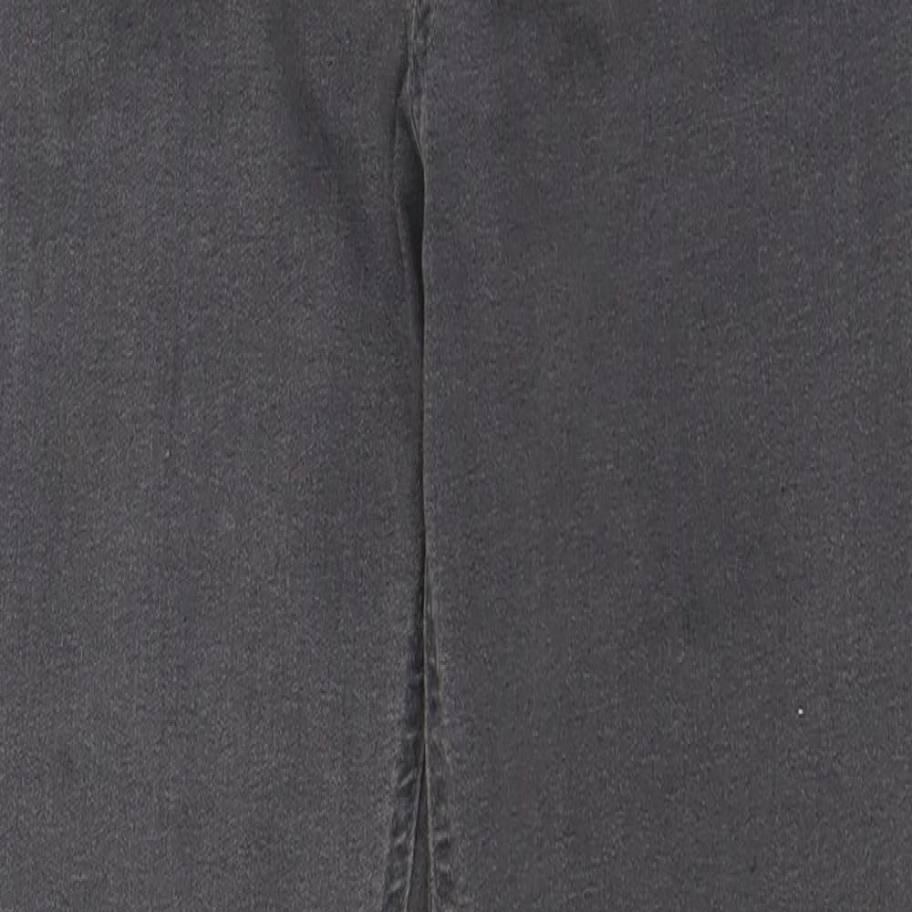 Marks and Spencer Womens Green Cotton Jegging Jeans Size 12 L28 in Regular