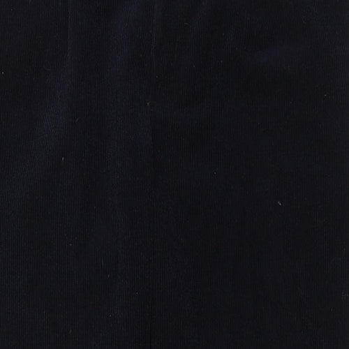 Meyer Mens Blue Polyester Trousers Size 36 in L34 in Regular Zip