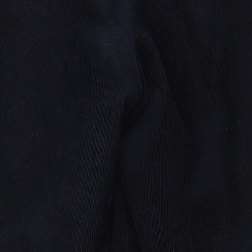 Meyer Mens Blue Polyester Trousers Size 36 in L34 in Regular Zip