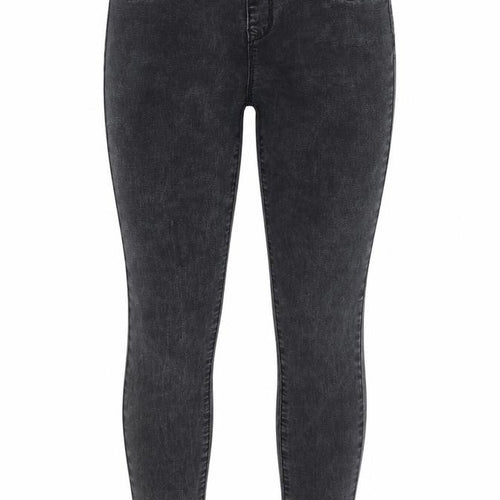 Denim & Co. Womens Black Cotton Jegging Jeans Size 8 L27 in Regular