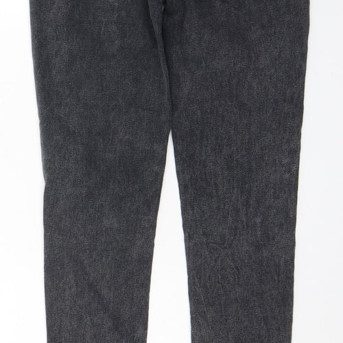 Denim & Co. Womens Black Cotton Jegging Jeans Size 8 L27 in Regular