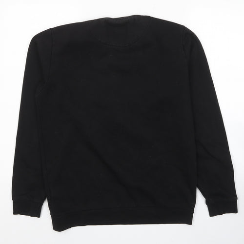CREATIVE RECREATION Mens Black Cotton Pullover Sweatshirt Size M - Logo