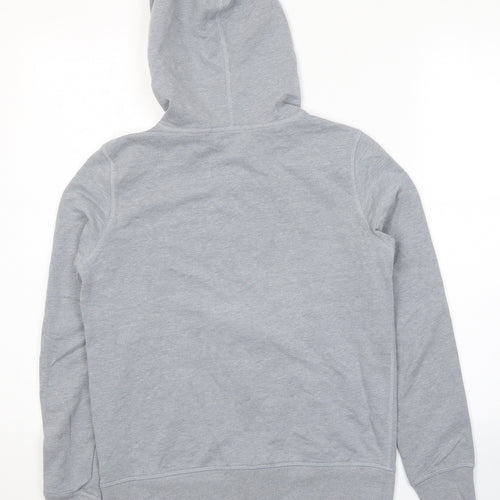 VSX Sport Womens Grey Cotton Full Zip Hoodie Size S Zip - Logo