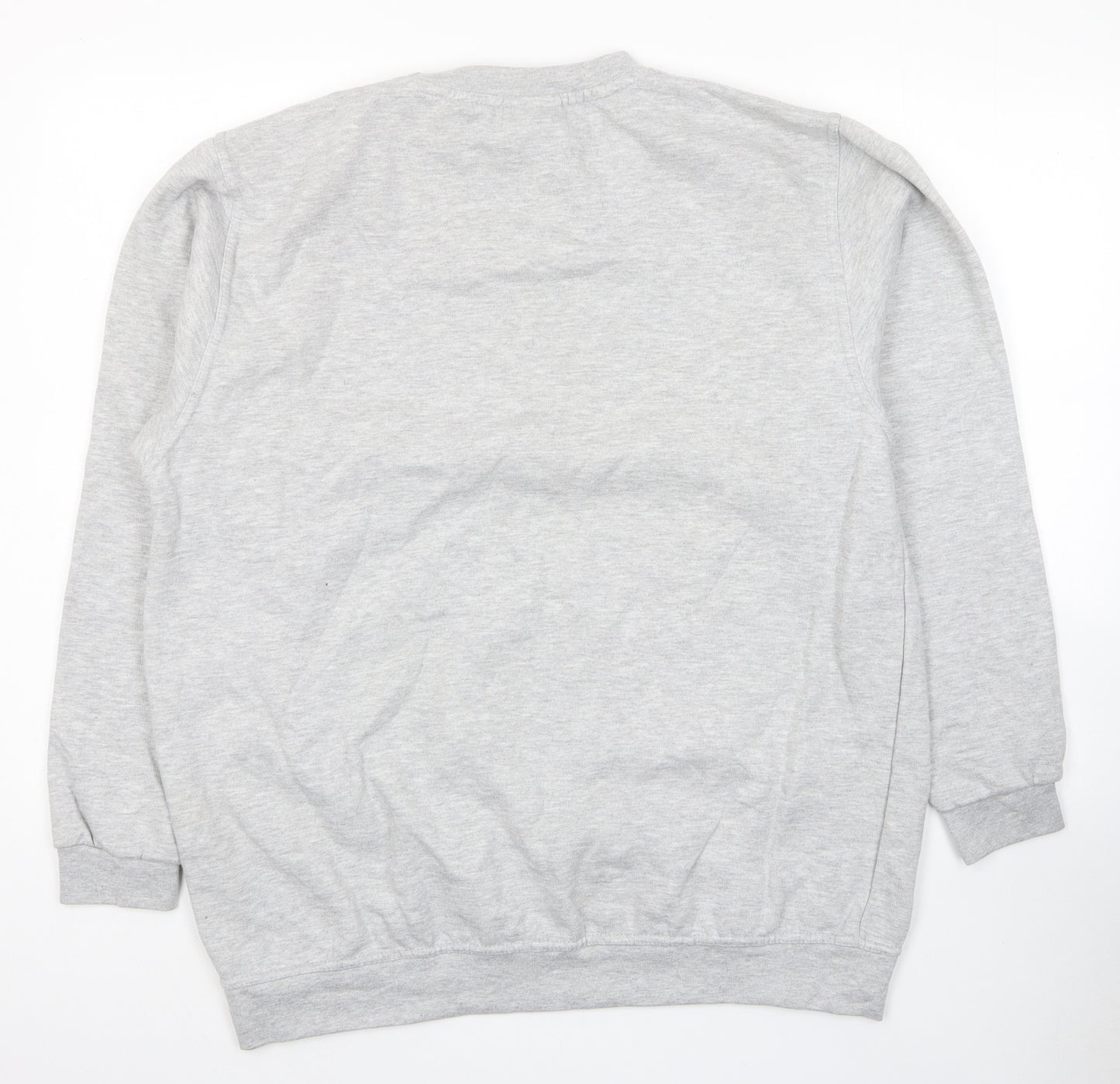 Uneek Womens Grey Cotton Pullover Sweatshirt Size XL Pullover - Grinch That's It I'm Not Going Unisex