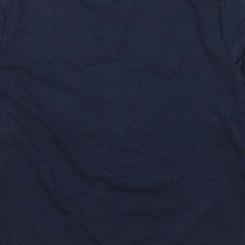 Neon Sheep Womens Blue Cotton Pullover Sweatshirt Size XS Pullover - Be Kind