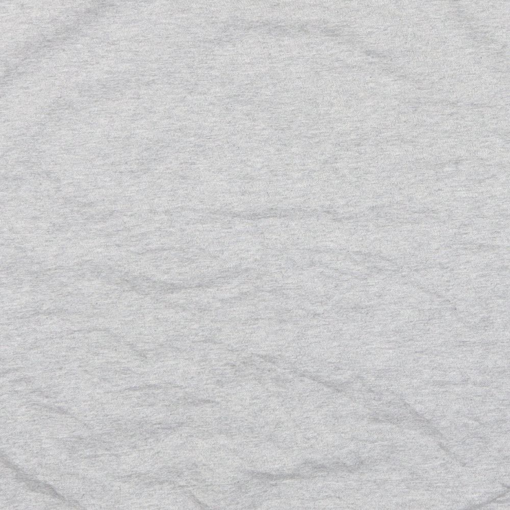 Disney Womens Grey Cotton Pullover Sweatshirt Size 16 Pullover - Mickey Mouse Be Kind To Our Planet
