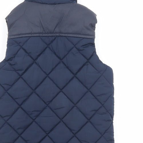 NEXT Boys Blue Gilet Coat Size 2-3 Years Zip