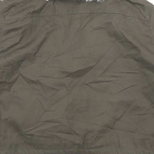 Dorothy Perkins Womens Green Jacket Size 14 Zip