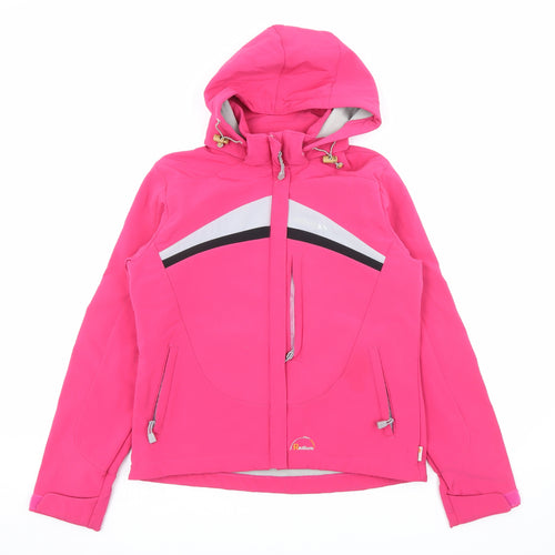 Trespass Womens Pink Jacket Size L Zip