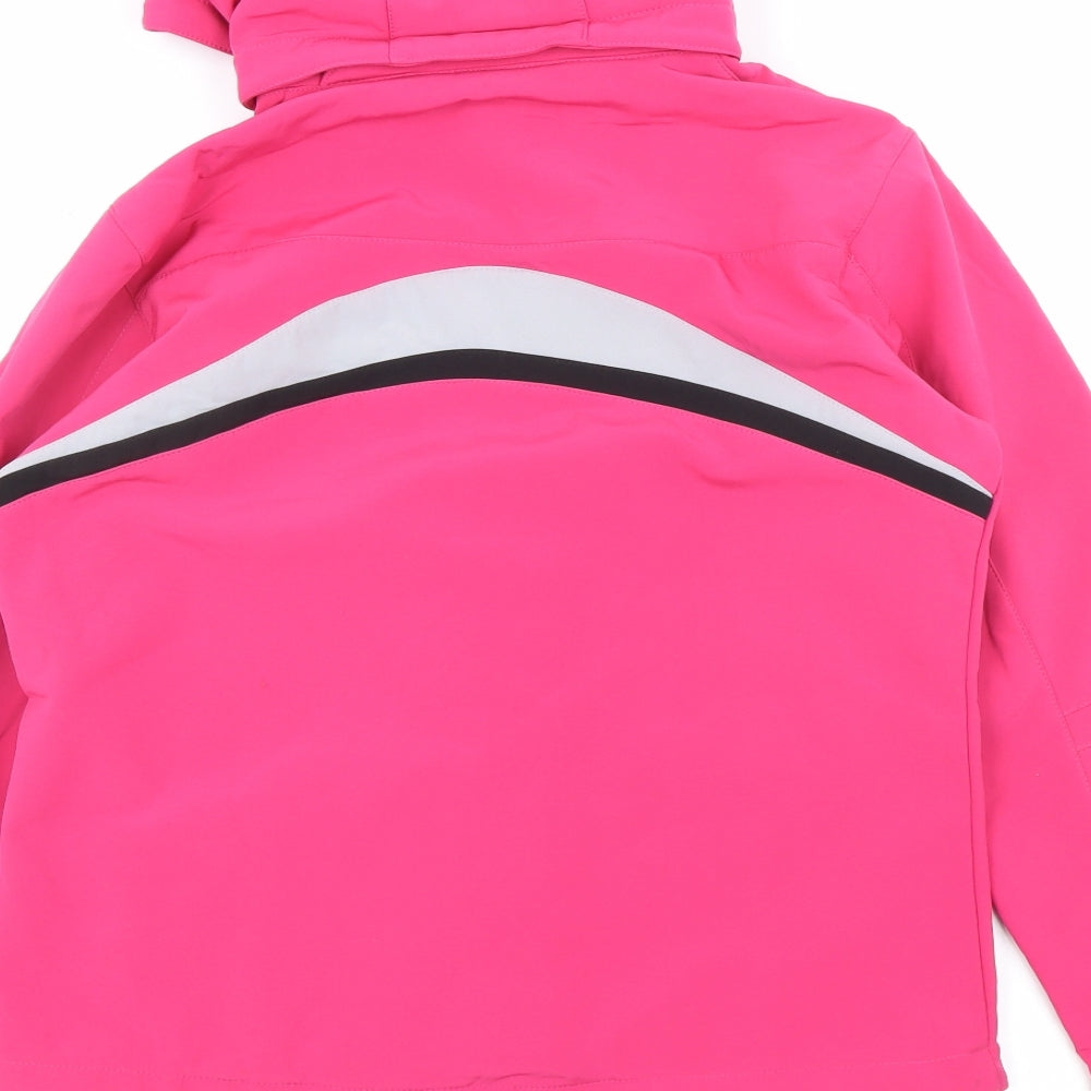 Trespass Womens Pink Jacket Size L Zip