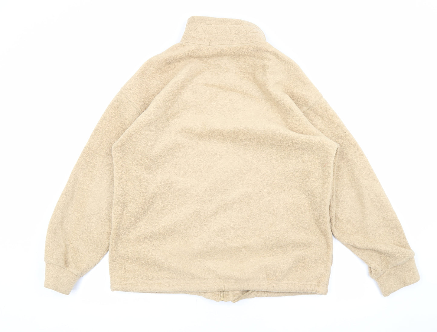Marks and Spencer Womens Beige Jacket Size 10 Zip