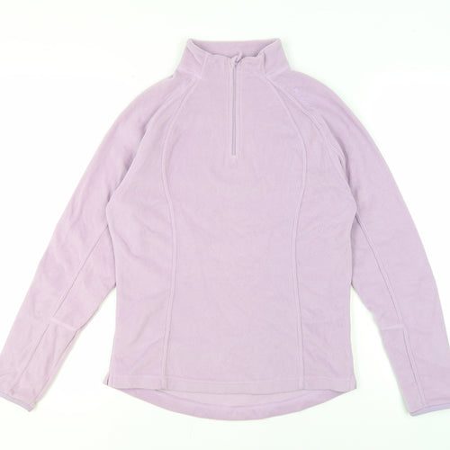 Quechua Women's Purple Fleece Jacket - Size S