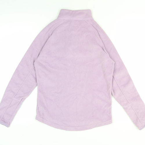 Quechua Women's Purple Fleece Jacket - Size S