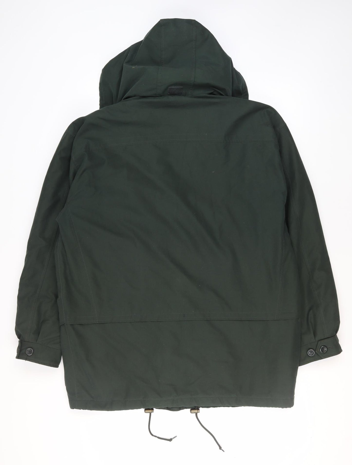 Marks and Spencer Men's Green Parka Jacket, M, Waterproof