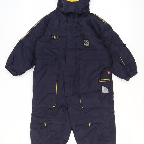Lego Wear Boys Blue Snowsuit 2-3 Years Hooded Winter