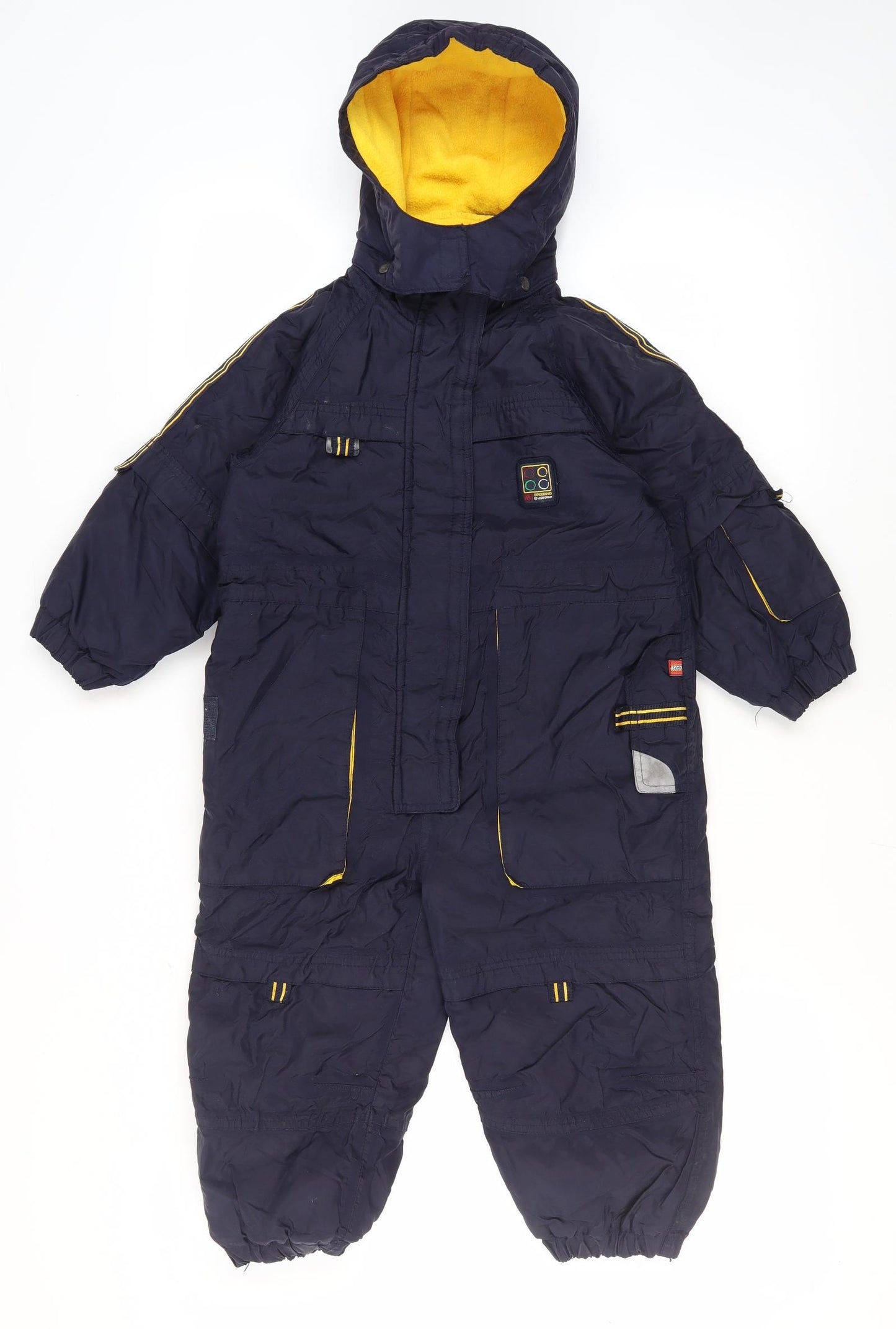 Lego Wear Boys Blue Snowsuit 2-3 Years Hooded Winter