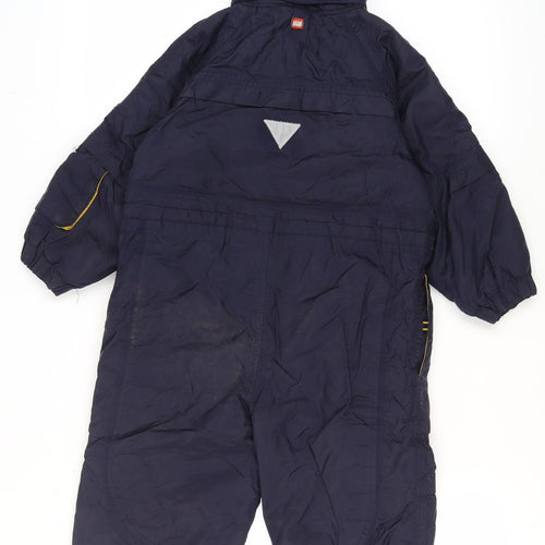Lego Wear Boys Blue Snowsuit 2-3 Years Hooded Winter
