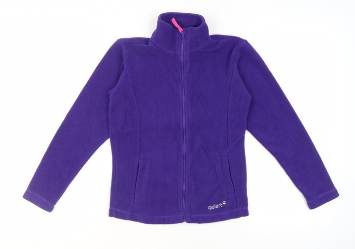 Gelert Girls Purple Fleece Jacket, Age 11-12, Mid-Length