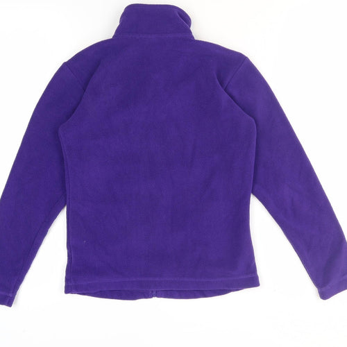 Gelert Girls Purple Fleece Jacket, Age 11-12, Mid-Length