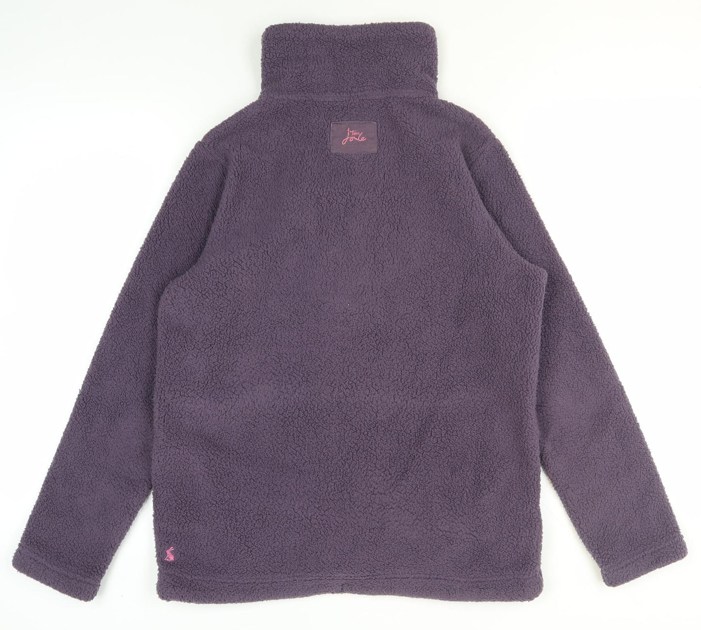 Joules Women's Purple Pullover Fleece Sweatshirt Size 10