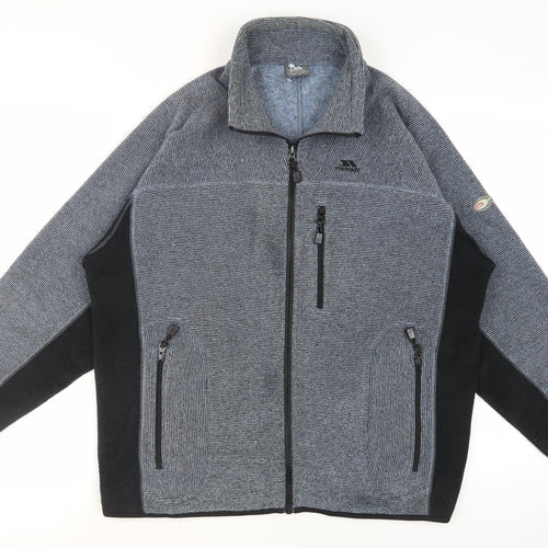 Trespass Men's Grey Fleece Jacket L